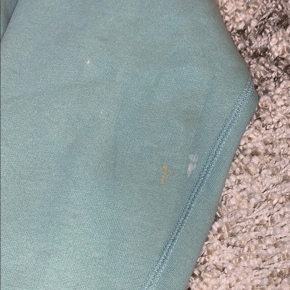Hollister HCO mint blue hoodie sweatshirt XL - Picture 7 of 8